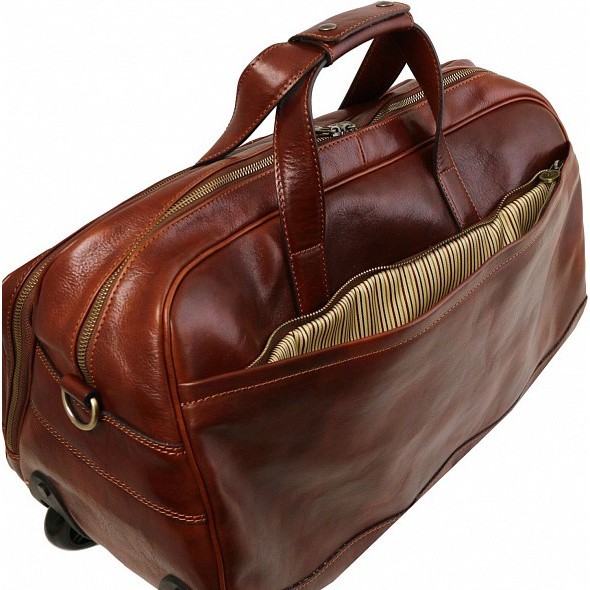 Дорожная сумка Tuscany Leather Samoa TL141453 Черный - фото №4