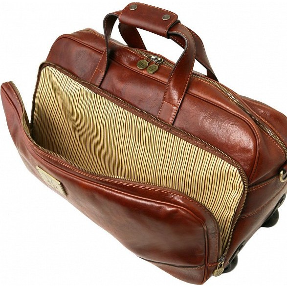 Дорожная сумка Tuscany Leather Samoa TL141453 Черный - фото №8