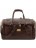 Дорожная кожаная сумка Tuscany Leather Voyager с боковыми карманами большой размер TL141281 Темно-коричневый - фото №1