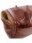 Дорожная кожаная сумка Tuscany Leather Voyager с боковыми карманами большой размер TL141281 Темно-коричневый - фото №4
