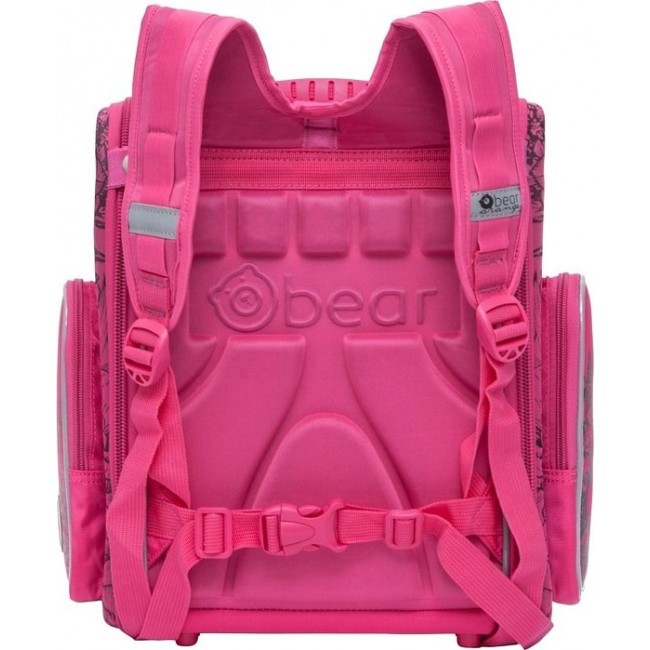 Рюкзак Orange Bear SI-10 Цветы (розовый) - фото №3