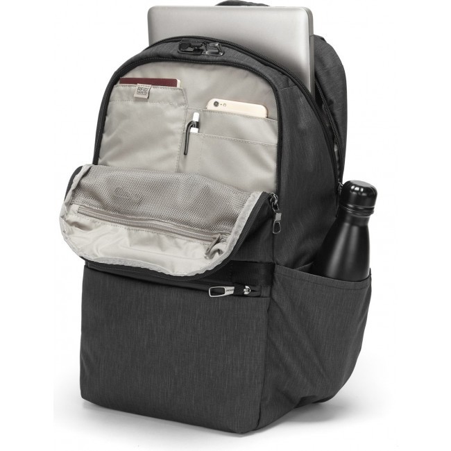 Рюкзак для ноутбука PacSafe Metrosafe X 25 ECO Серый - фото №5