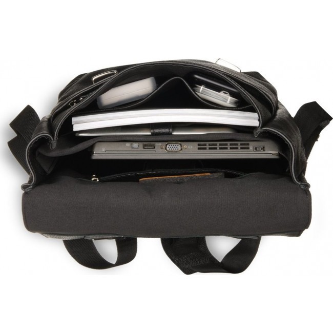 Рюкзак для ноутбука Brialdi Broome Черный - фото №6