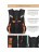 Рюкзак школьный Grizzly RB-150-1 черный-оранжевый - фото №9