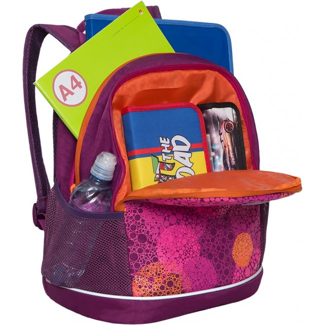 Рюкзак школьный Grizzly RG-163-1 фиолетовый - фото №5