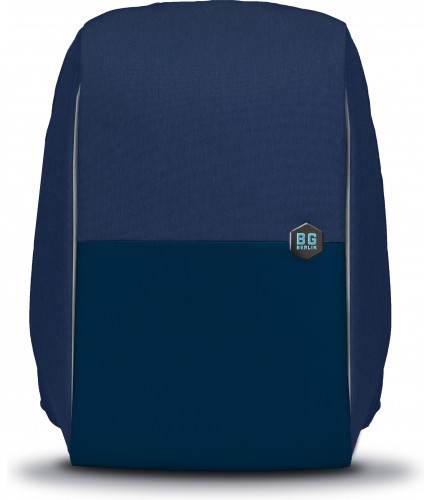 Рюкзак BG Berlin MetroBag 17" Dark Blue Темно-синий- фото №1