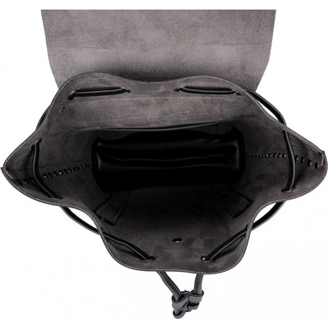 Рюкзак из кожи OrsOro DS-9006 Черный - фото №4