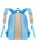 Школьный рюкзак для девочки Grizzly RG-663-2 Цветочки Бежево-голубой - фото №4