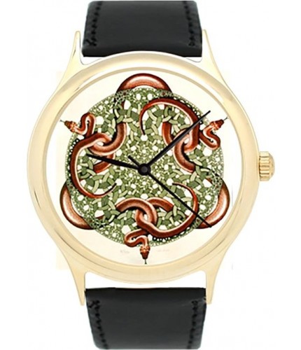 часы Kawaii Factory Часы "Pattern of Snakes" Белые- фото №1