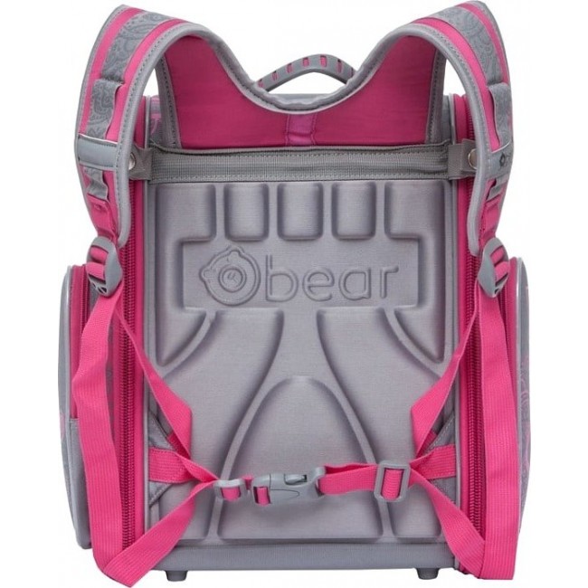 Рюкзак Orange Bear S-16 Серый, Розовый - фото №3