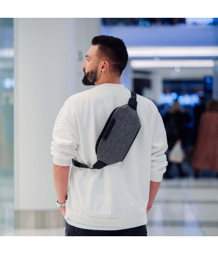 Сумка поясная XD Design Urban Bumbag Cерый- фото №1