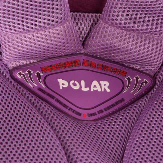 Школьный рюкзак Pola Д1308 Цветы Фиолетовый - фото №6