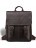 Бизнес рюкзак мужской Brialdi Broome Коричневый - фото №2