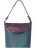 Женская сумка OrsOro D-104 Изумруд - винный - фото №3