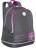 Рюкзак школьный Grizzly RG-163-3 серый - фото №1
