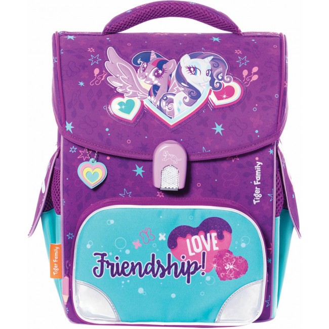 Рюкзак Tiger family Jolly Twilight sparkle & rarity Фиолетовый - фото №1