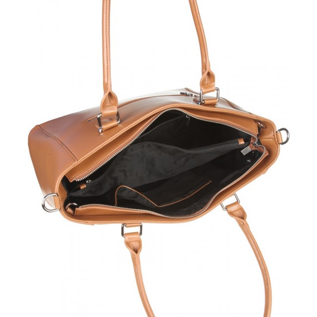 Женская сумка Sergio Belotti 505 Светло-коричневый - фото №6