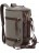 Рюкзак-трансформер из брезента Grizzly RU-620-2 Серо-коричневый - фото №2