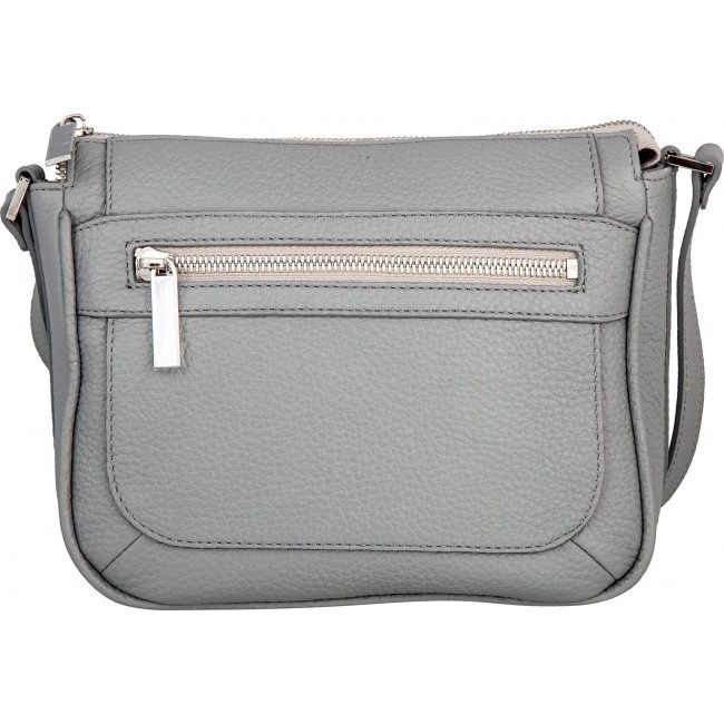 Женская сумка через плечо Sergio Belotti 7060 grey Caprice Серый - фото №3