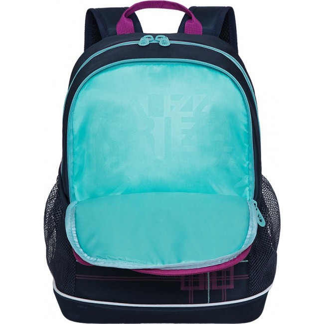 Рюкзак школьный Grizzly RG-163-3 синий - фото №4