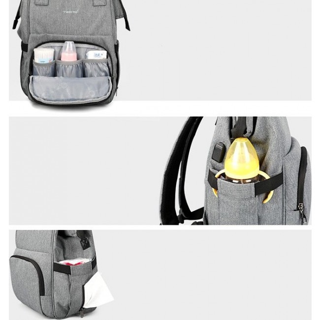 Городской рюкзак Tigernu T-B3358 Светло-серый 14 - фото №5