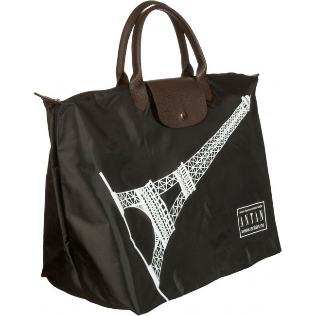 Дорожная сумка ANTAN 175 Eiffel tower black - фото №1