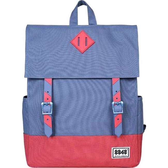 Рюкзак 8848 bags 173-002 Синий-красный 15,6 дюймов - фото №1