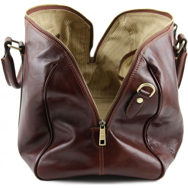 Дорожная сумка Tuscany Leather Voyager TL141250 Коричневый - фото №5