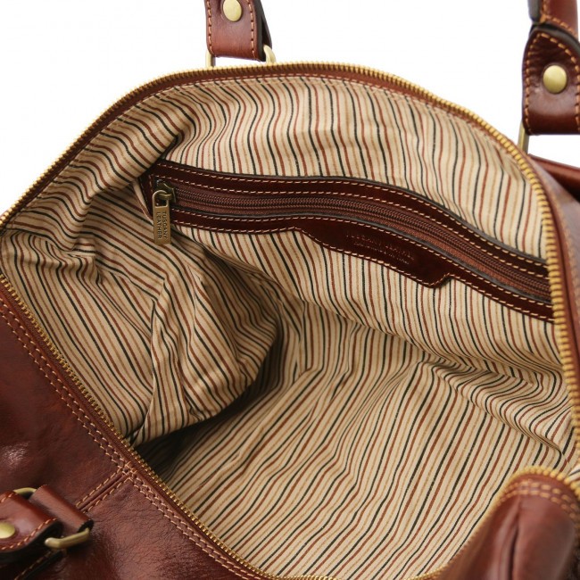 Дорожная сумка Tuscany Leather Voyager TL141250 Коричневый - фото №6