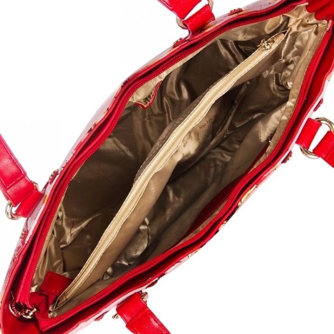 Женская сумка Nino Fascino 3523 8Z-H red-red Красный - фото №3