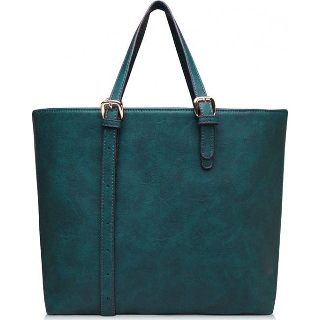 Женская сумка Trendy Bags B00469 (lightblue) Зеленый - фото №3