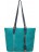 Женская сумка Trendy Bags B00469 (lightblue) Зеленый - фото №5