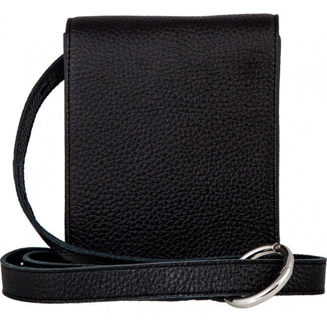 Женская сумка через плечо Sergio Belotti 7070 black Caprice Черный - фото №1