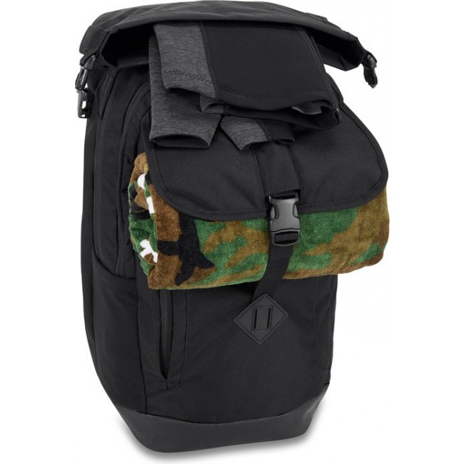 Рюкзак Dakine MISSION SURF DLX WET/DRY PACK 32L Black - фото №5