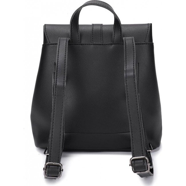 Женский кожаный рюкзак OrsOro DS-9007 Черный - фото №3