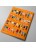 Обложка для паспорта Kawaii Factory Обложка для паспорта Пиксели оранжевая - фото №2