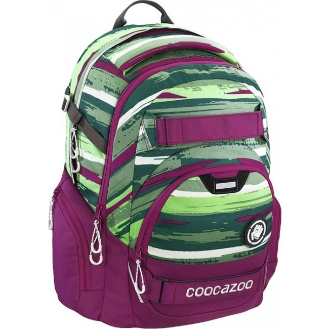 Рюкзак Coocazoo CarryLarry2 Зеленый-розовый - фото №1