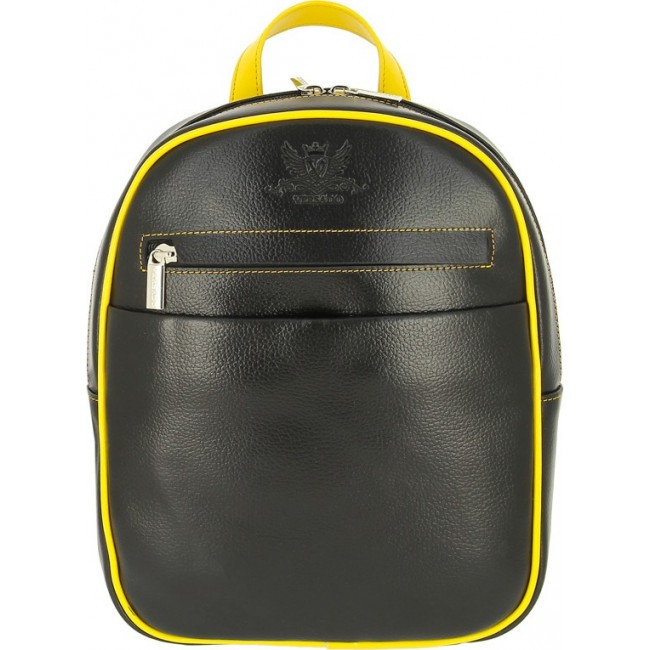 Женский рюкзак Versado VD189 Черный black/yellow - фото №2