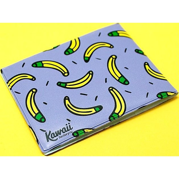 Обложка для авиадокументов Kawaii Factory Обложка на студенческий Бананы - фото №2