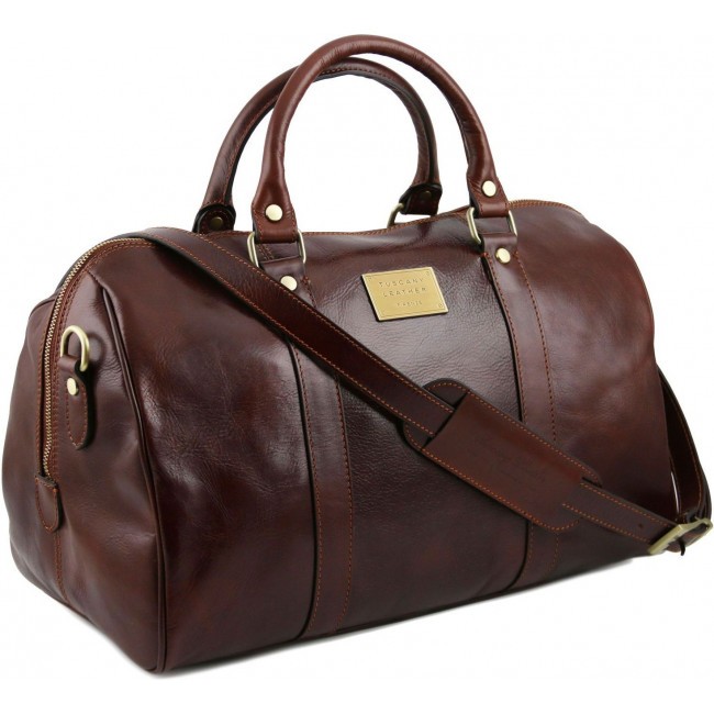 Дорожная сумка Tuscany Leather Voyager TL141250 Темно-коричневый - фото №2