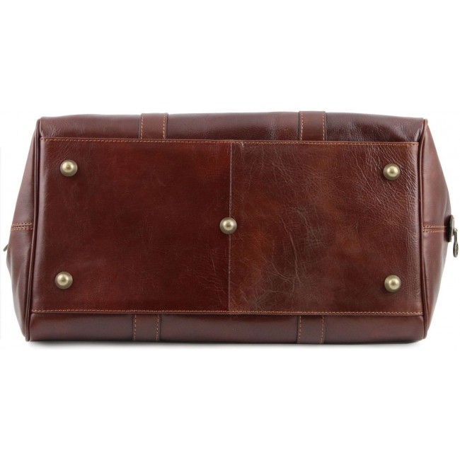 Дорожная сумка Tuscany Leather Voyager TL141250 Темно-коричневый - фото №4