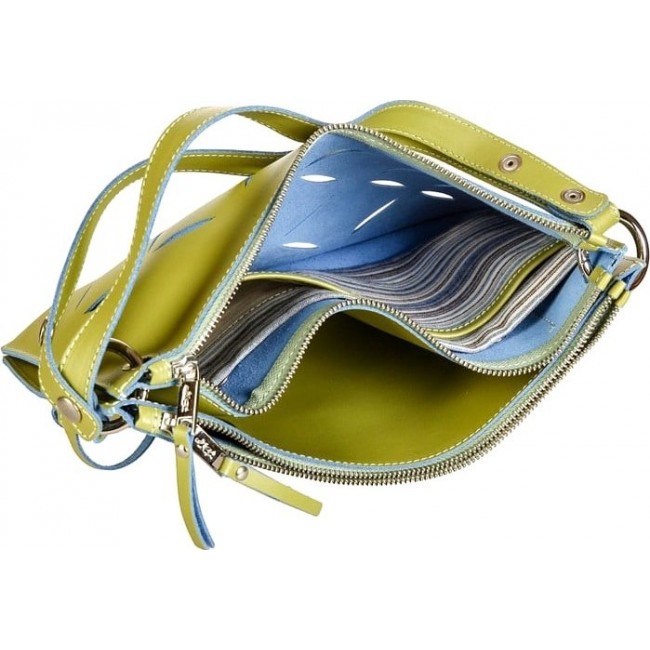 Женская сумка Gianni Conti 1784427 Зелёный - фото №3