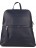 Рюкзак кожаный Ula Pelloro R9-023 Темно-синий - фото №1