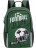 Рюкзак с футболом для мальчика Grizzly RB-863-2 Футбол (зеленый) - фото №1