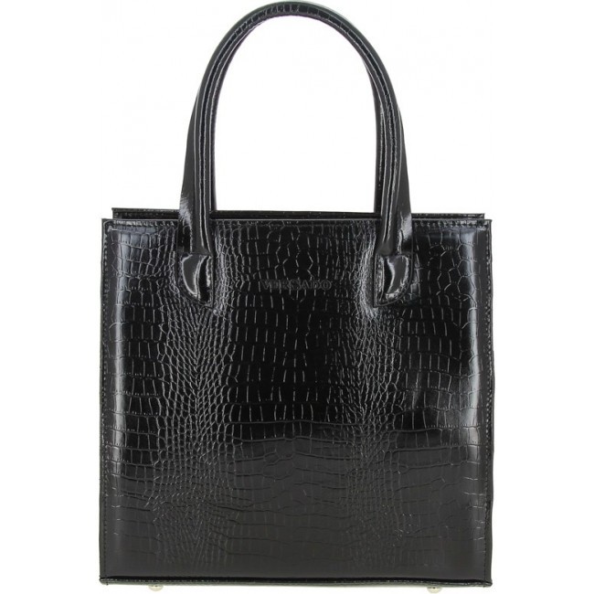 Женская сумка Versado VG253 Черный black croco - фото №1