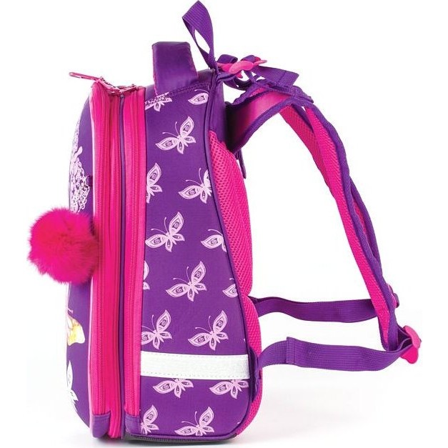 Рюкзак Brauberg Premium Бабочки (фиолетовый) - фото №5