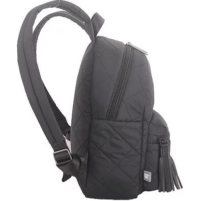 Рюкзак Caterpillar Quilted Mini Backpack Molly черный - фото №3