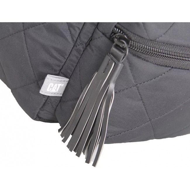 Рюкзак Caterpillar Quilted Mini Backpack Molly черный - фото №8