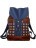 Рюкзак Sofitone RM 002 D2/B5-P Синий-Рыжий - фото №1