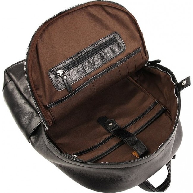 Рюкзак Ray Button Chester Черный с коричневым - фото №5